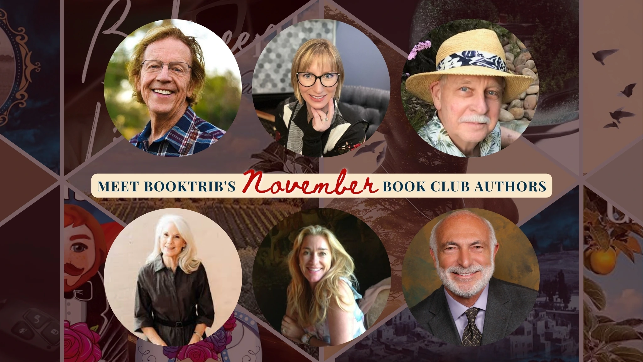 Meet the Authors Behind November’s Must-Read Book Club Picks